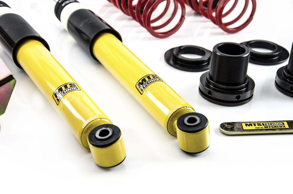 Kit assetto coilover regolabile MTS Technik STREET per BMW Serie 3 / E36 Cabriolet (E36) 318i / 320i / 323i / 325i / 328i / M3 3.0 / M3 3.2 03/93 - 11/99 - MTSGWBM01