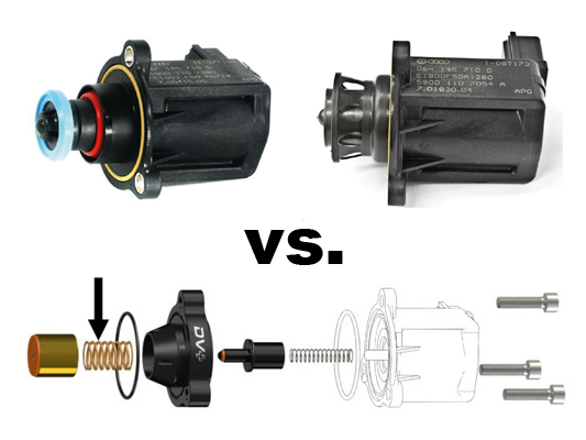 Diverter Valve GFB GoFastBits DV+ upgrade per valvola pop off originale Ford Fiesta/Mercedes/Volvo 1.6 Turbo - GFB T9358