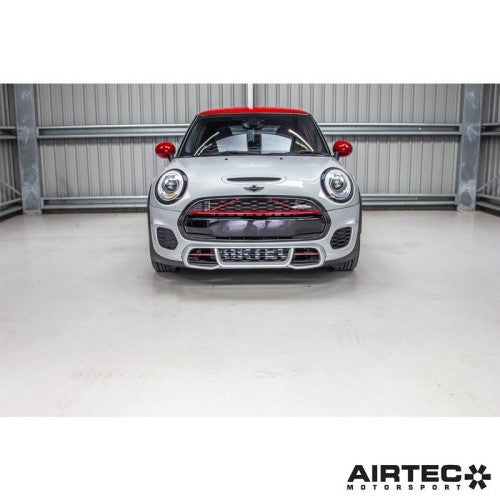 Intercooler frontale maggiorato AIRTEC completo di tubazioni per Mini Cooper S F56 JCW - ATINTMINI07