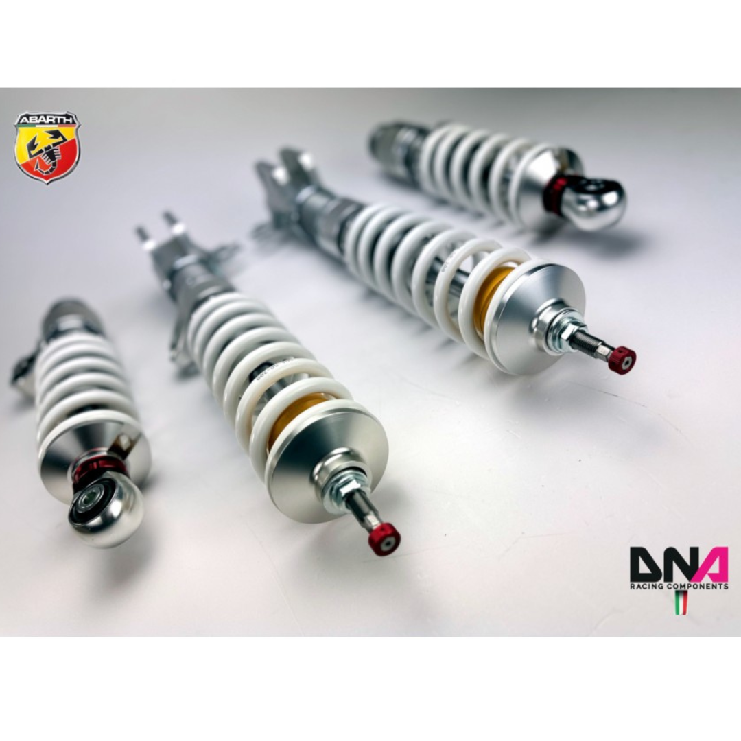 Kit di ammortizzatori a ghiera regolabile WRS Abarth 500/595/695 - DNA Racing PC1904