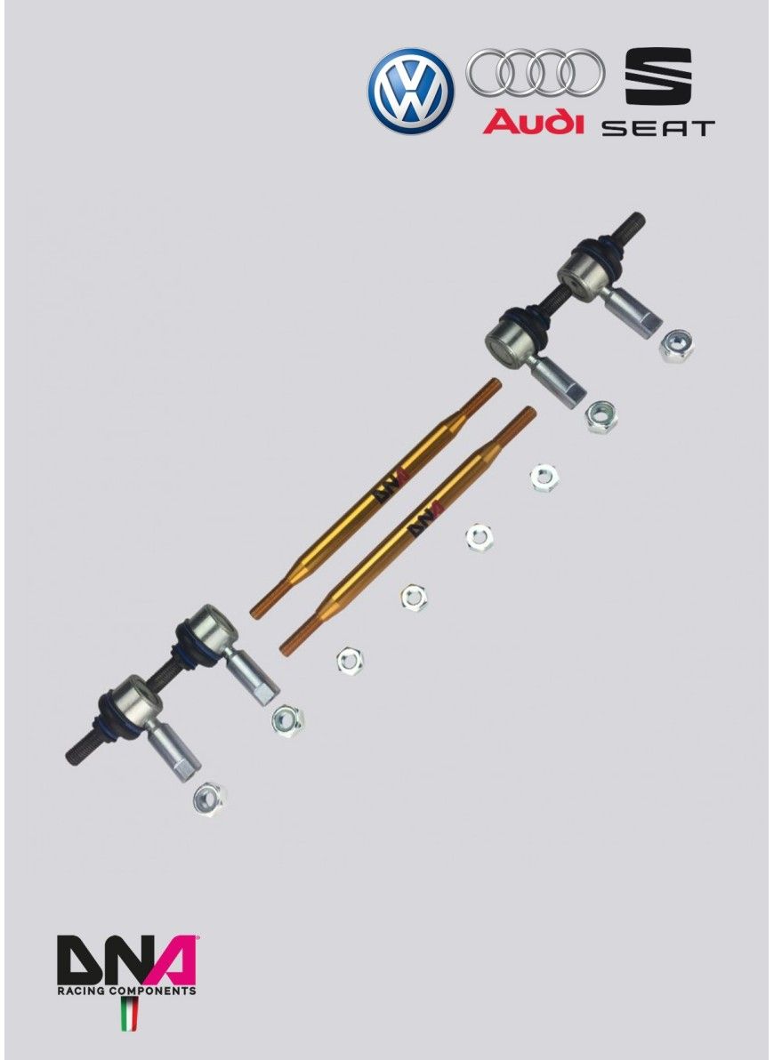 Kit tiranti barra antirollio anteriore DNA Racing "PRO STREET" - Audi TT MK3