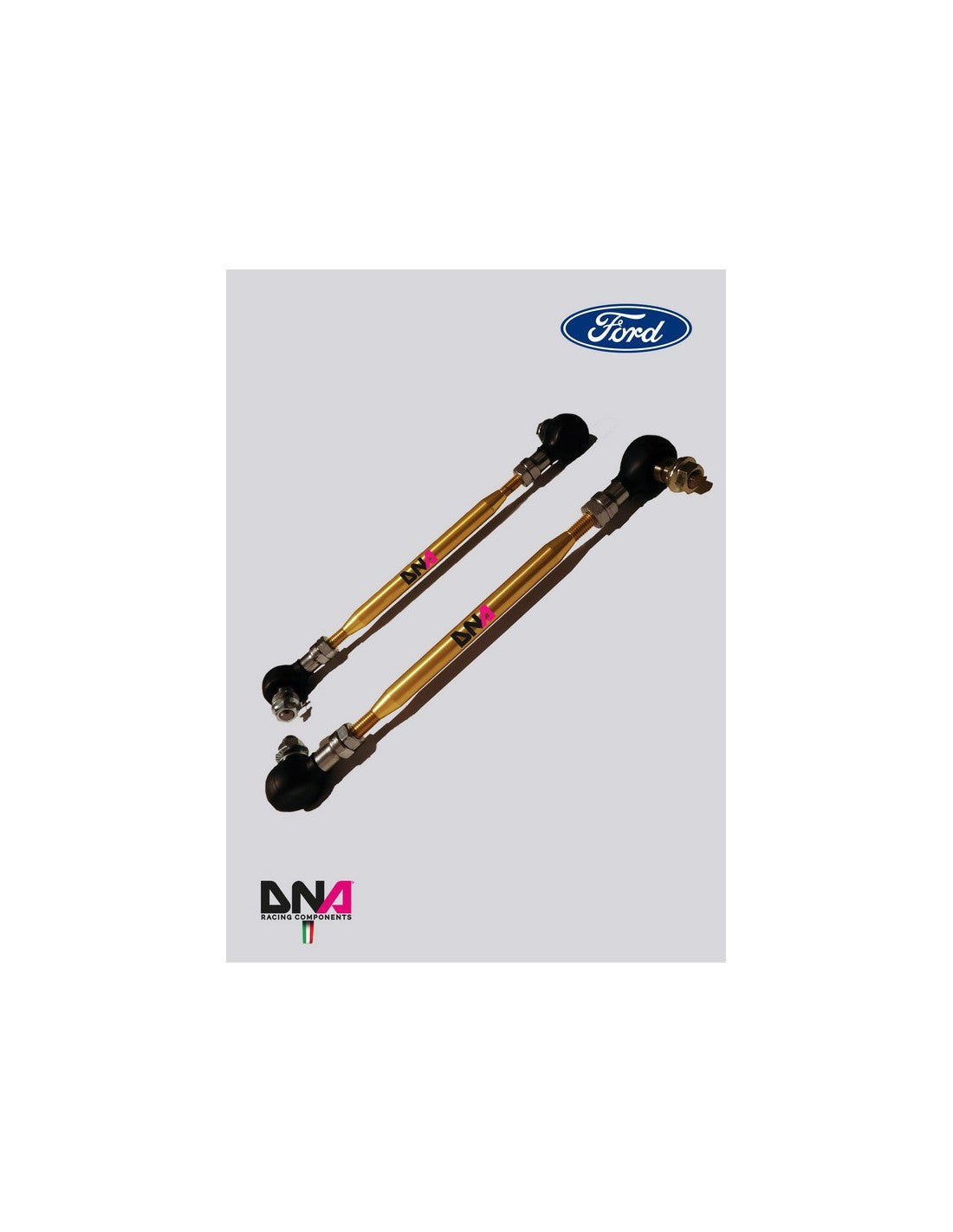 Kit Tiranti Regolabili Racing Barra Antirollio Anteriore DNA Racing Ford Fiesta MK7