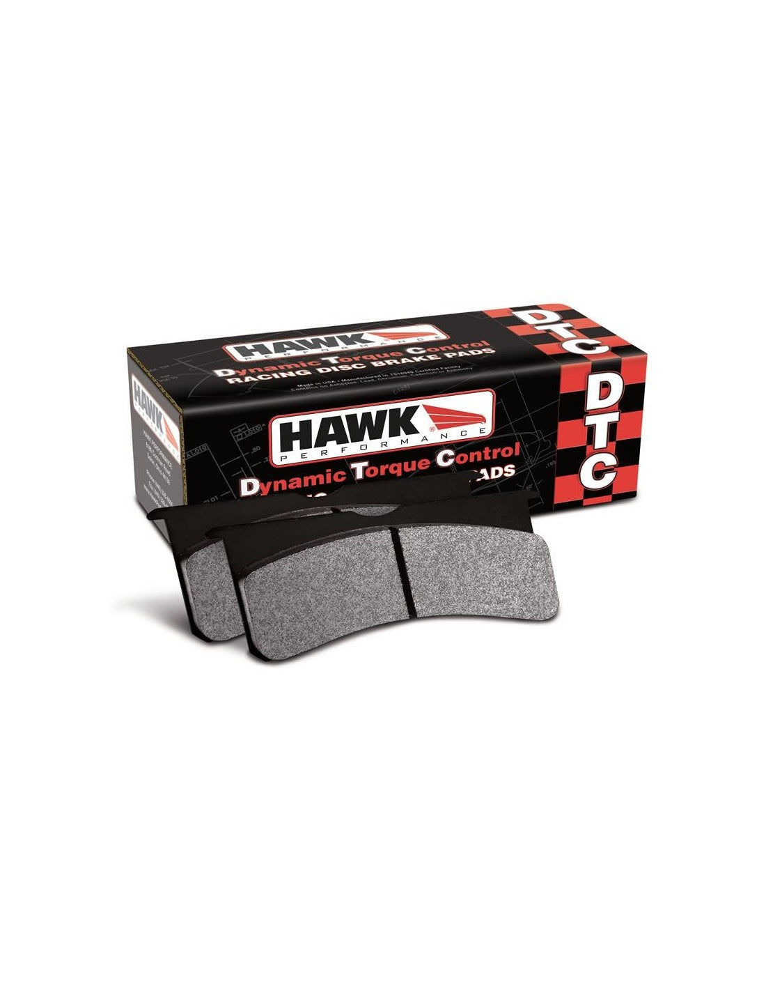 Pastiglie posteriori Hawk HP+ performance - HB523N.539 - Mazda MX-5 NC 1.8/2.0
