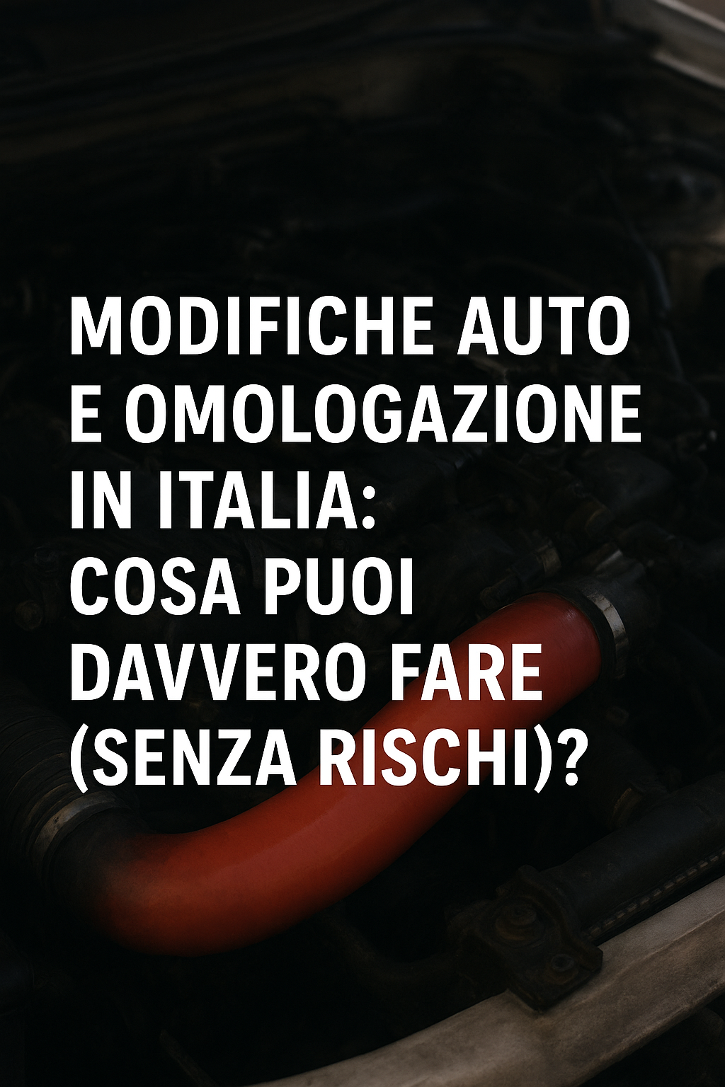 Modifiche auto e omologazione in Italia: cosa puoi davvero fare (senza rischi)