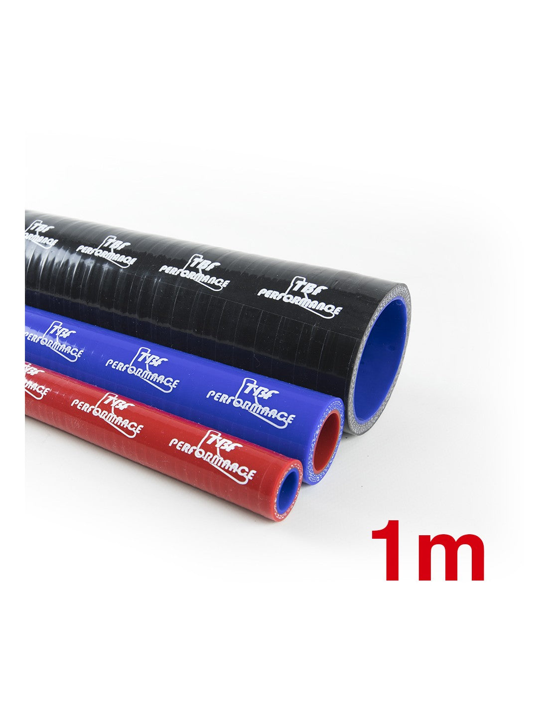 1m d. 16 mm tubo silicone - colore rosso