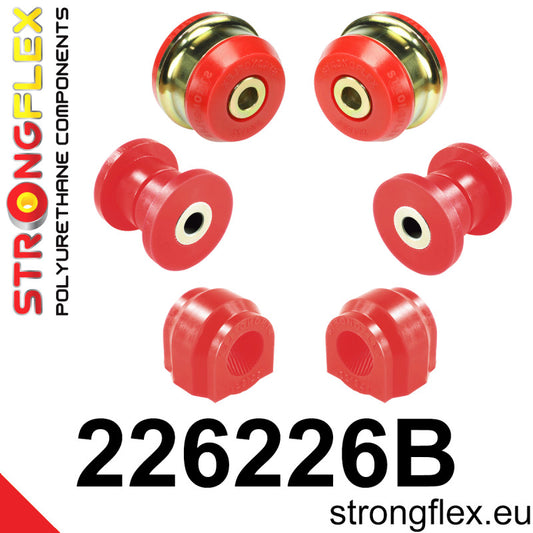Strongflex kit boccole anteriori GOLF MK7/7.5 GTI - durezza 80sha (equivalente powerflex viola)