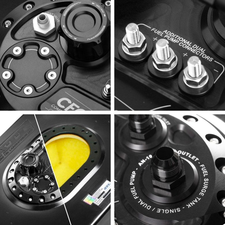 CFC Unit Nuke Performance per Pompe Benzina Brushless - serbatoio di compensazione integrato - 150-05-204