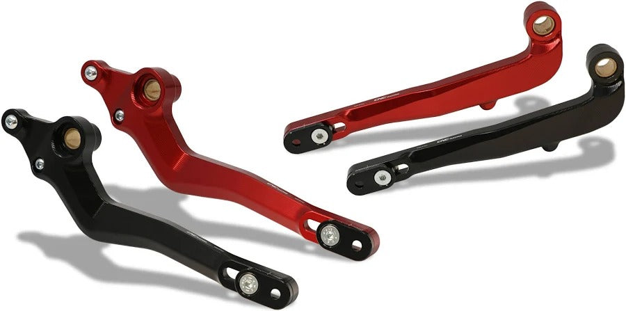 KIT LEVE CAMBIO/FRENO POST SLIDE CNC RACING - PEC03B - Ducati Hypermotard 950/RVE/SP (2019-2024)