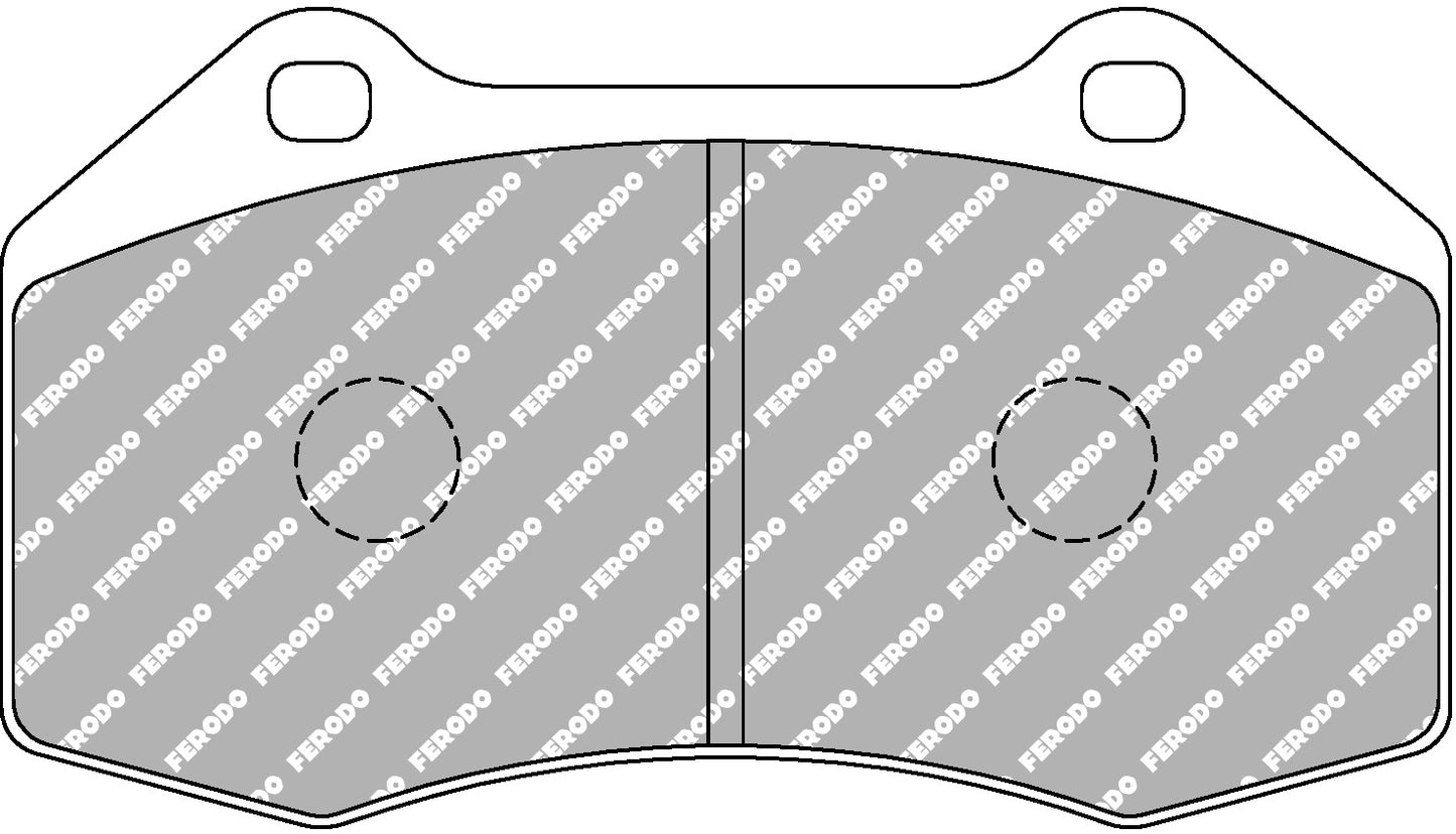 Pastiglie ferodo DS2500 - Ford Fiesta MK8 impianto maggiorato