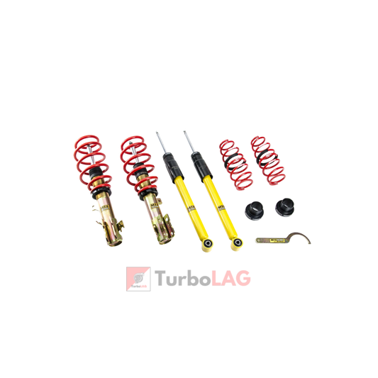 Kit assetto coilover regolabile MTS Technik STREET per Ford Fiesta VII (HJ/HF) 1.0 EcoBoost / 1.0 EcoBoost mHEV Active / 1.1 TI-VCT / 1.5 ST Ecoboost / 1.5 TDCi 05/17 - - MTSGWFO23