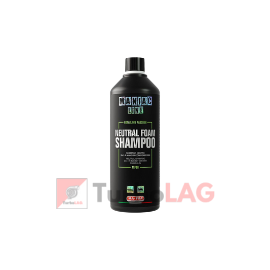 MANIAC LINE Neutral Foam Shampoo 1000ml - Shampoo per auto a pH neutro 2 in 1: a mano o con foam gun - Mafra MF66