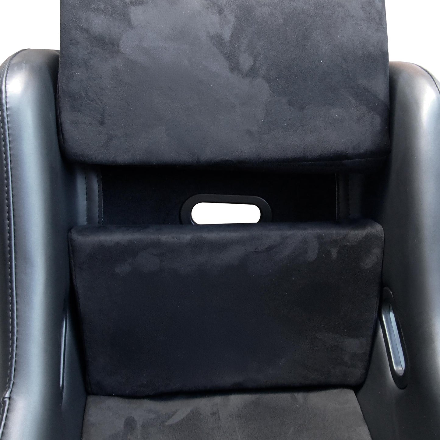 Sedile Ayrton – Monoscocca in Pelle Soft Touch e Velluto | Guscio in Vetroresina con Slitte Universali - Simoni Racing
