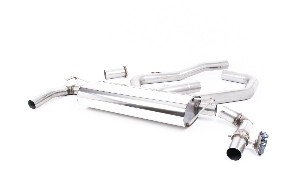Scarico GPF-back Milltek omologato con finalini GT-115 in titanio bruciato per Hyundai i30 N Performance 2.0 T-GDI 275cv