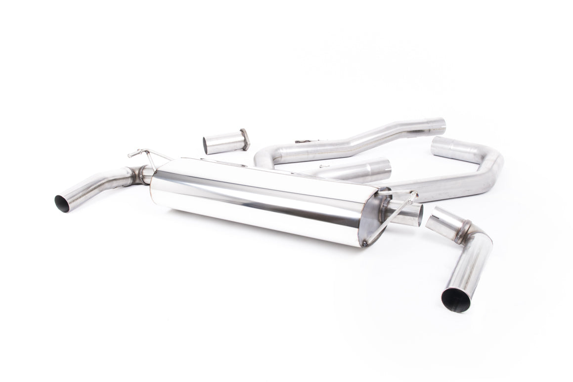 Scarico GPF-back Milltek con finalini GT-115 in titanio per Hyundai i30 N 2.0 T-GDI 250cv (con GPF, 2019-2021) - SSXHY14