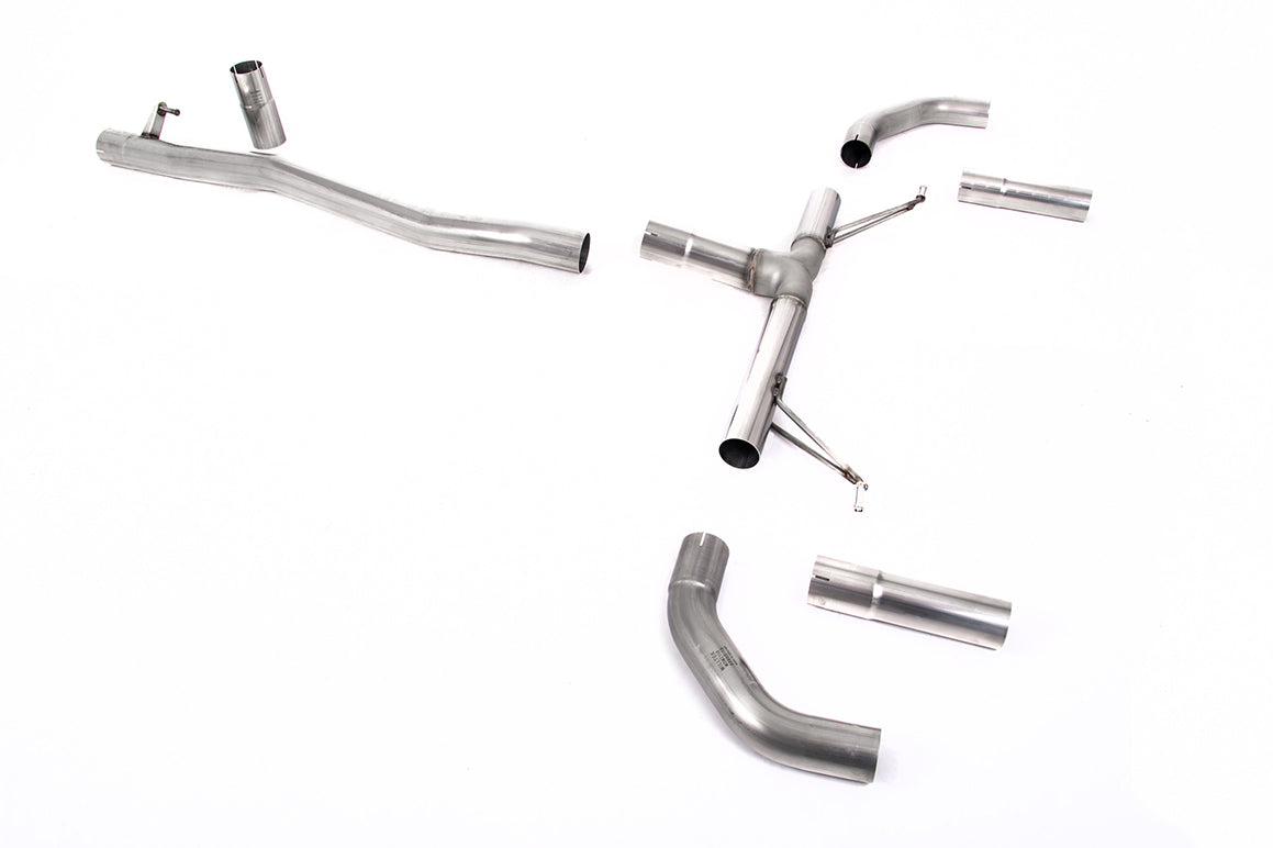 Scarico GPF-back Milltek Race senza valvole e senza finalini (usa gli originali) per Mercedes-AMG A 35 berlina V177 e CL