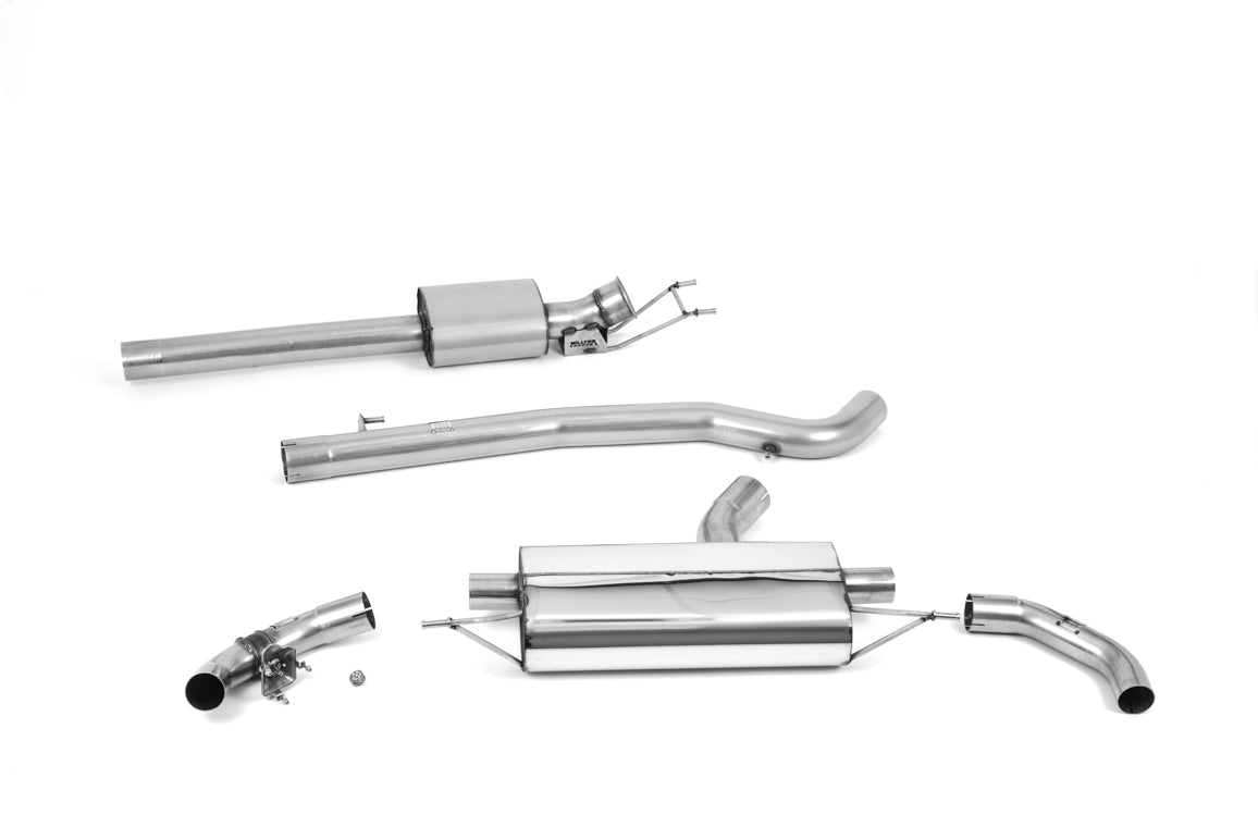 Scarico GPF-back Milltek Resonated omologato senza finalini (usa gli originali) per Mercedes-AMG A 45 e A 45 S W177 hatc