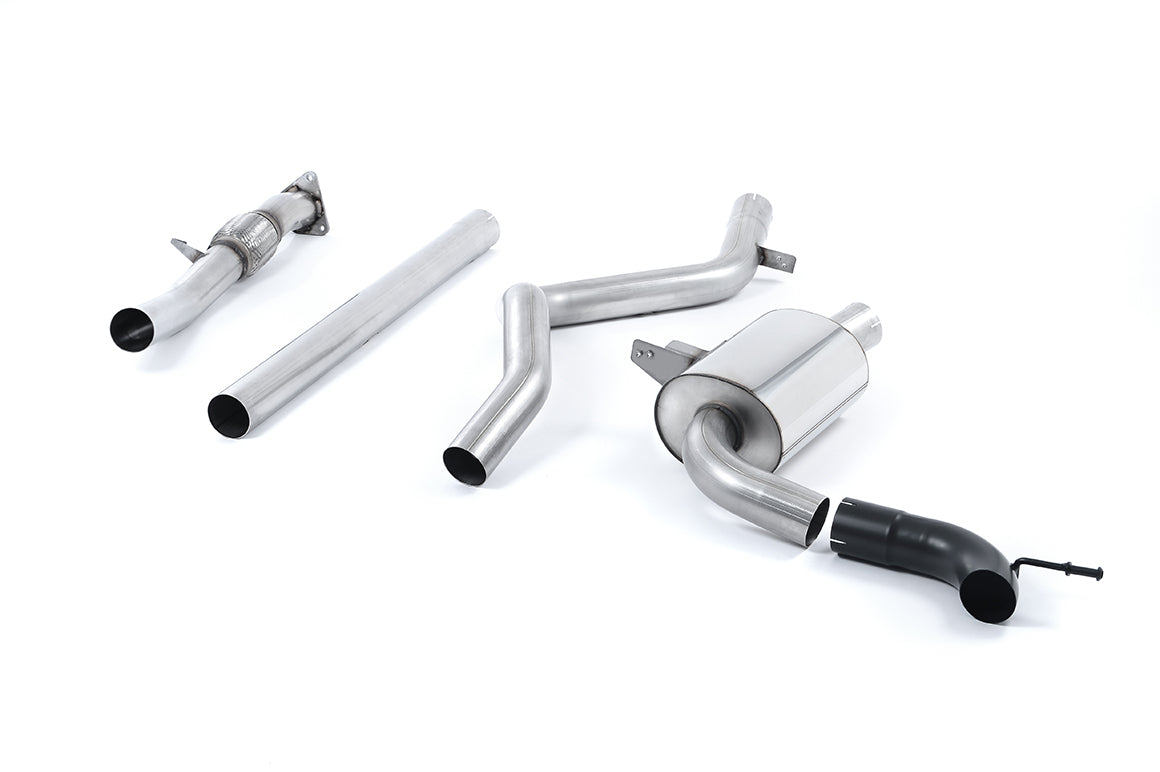 Scarico cat-back Milltek Non-resonated senza finalino (usa quello originale) per Renault Megane 3 RS incluse Cup, Trophy