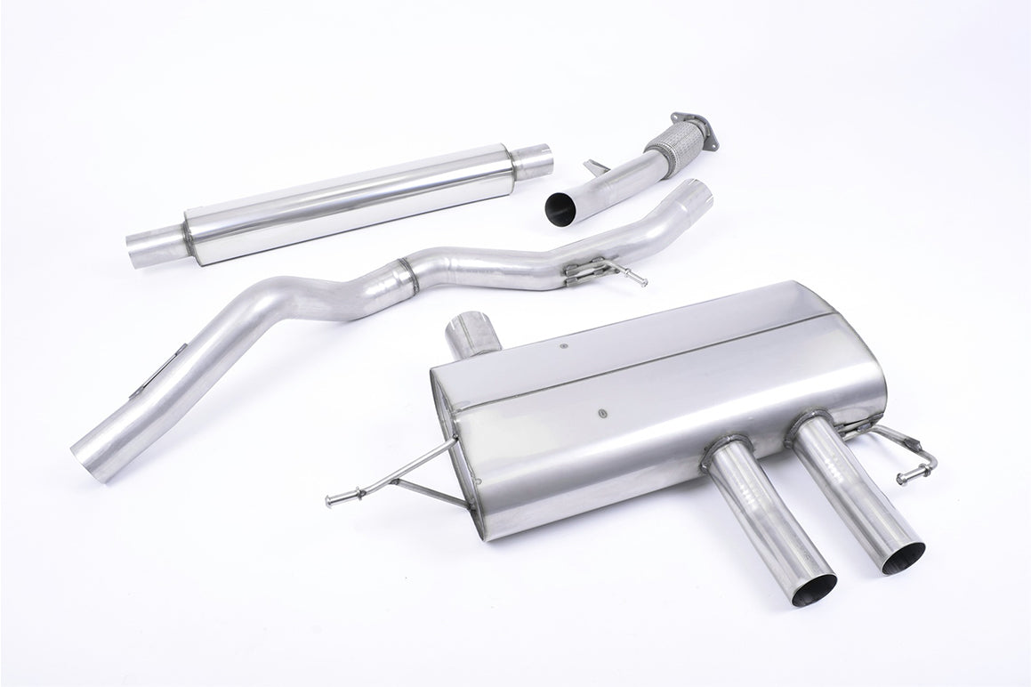 Scarico GPF-back Milltek omologato senza finalini (usa gli originali) per Renault Megane 4 RS 300 Trophy (con GPF, dal 2