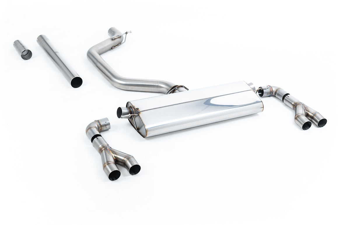 Scarico GPF-back Milltek Non-resonated senza finalini (usa gli originali) per Cupra Leon KL 2.0 TSI 300cv 5 porte (con G