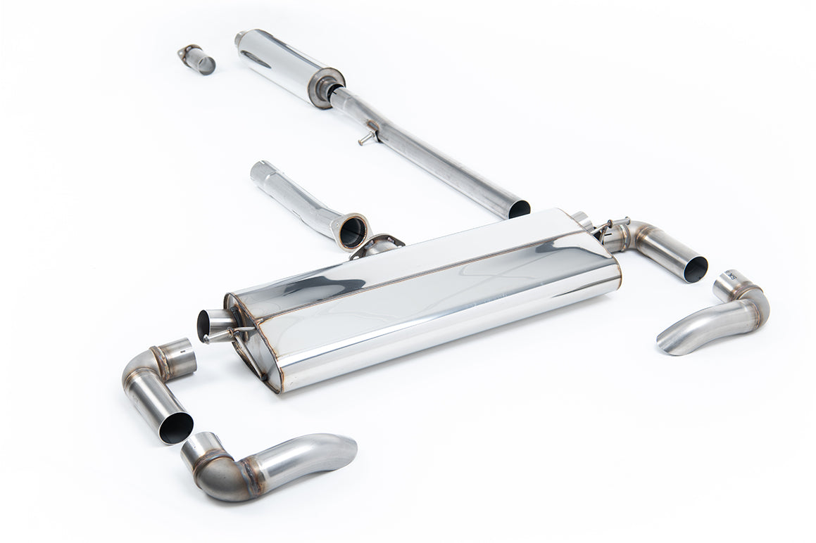 Scarico GPF-back Milltek Resonated omologato per Cupra Formentor 1.4 TSI e-Hybrid 245cv (con GPF, dal 2022) - SSXSE287