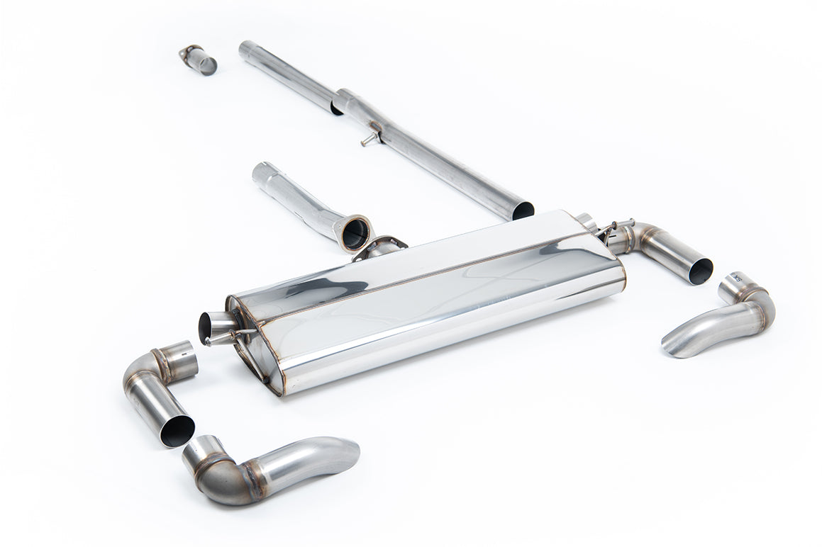Scarico GPF-back Milltek Non-resonated per Cupra Formentor 1.4 TSI e-Hybrid 245cv (con GPF, dal 2022) - SSXSE288