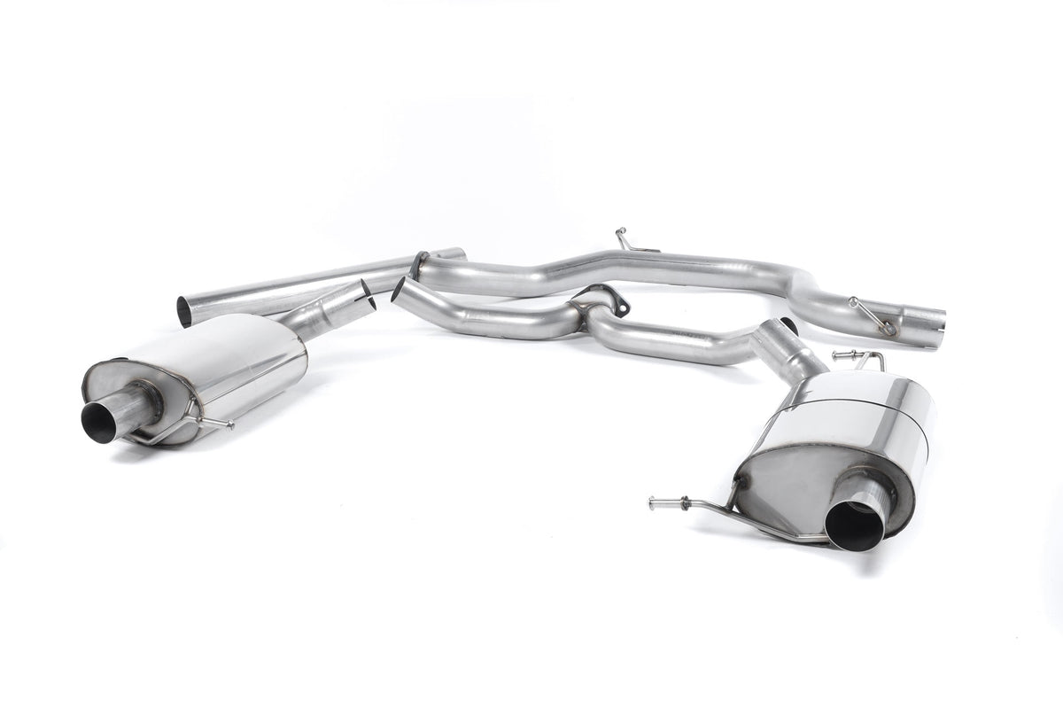 Scarico cat-back Milltek Non-resonated senza finalini (usa gli originali) per Skoda Octavia RS 5E 2.0 TSI 220/230/245cv 