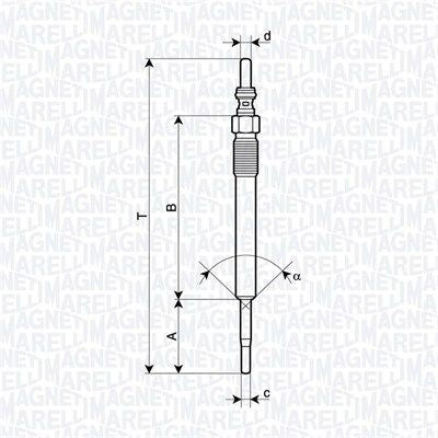 Candeletta d'accensione - Fiat Panda 1.3 mjt euro 6