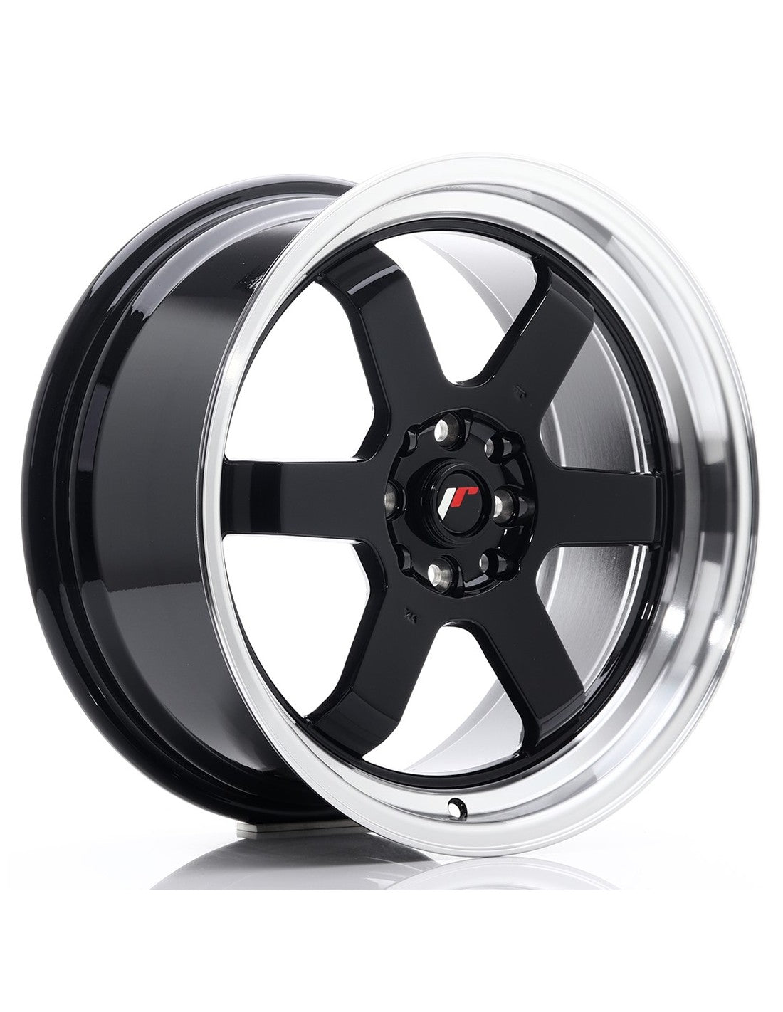 Cerchio JR Wheels JR12 17x8 nero lucido