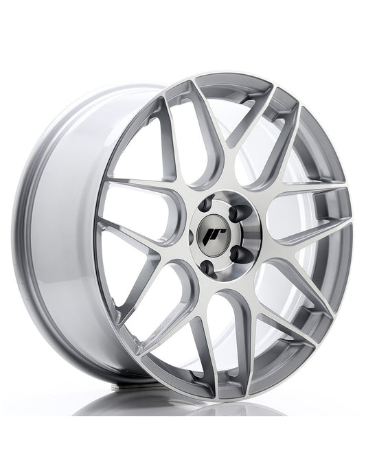 Cerchio JR Wheels JR18 19x8,5 argento diamantato