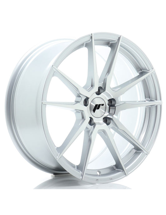 Cerchio JR Wheels JR21 18x8,5 argento diamantato