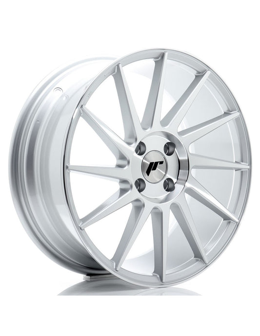 Cerchio JR Wheels JR22 18x7,5 argento diamantato