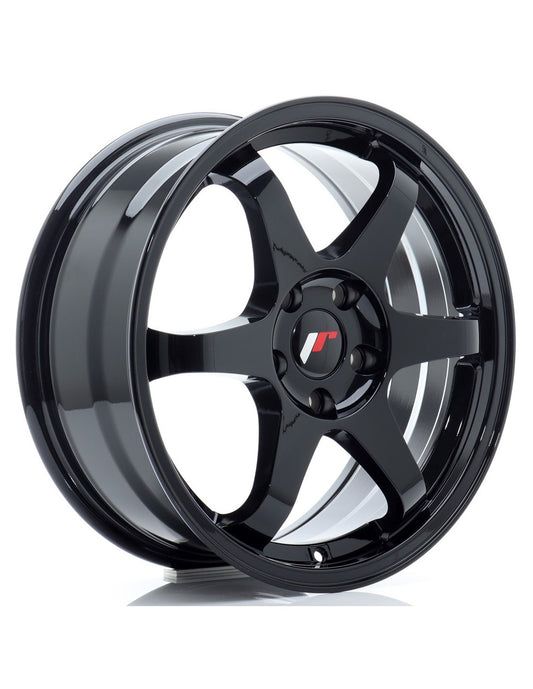 Cerchio JR Wheels JR3 17x7 nero lucido