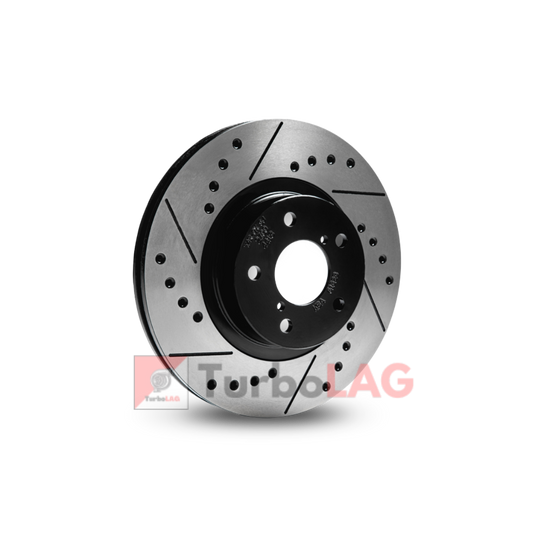 Coppia dischi freno baffati e forati TAROX - Audi A1 40 TFSI 200cv - 312mm