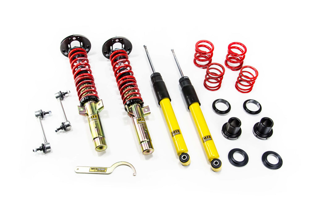Assetto regolabile MTS con piastre camber e regolazione caster - BMW serie 3 E46