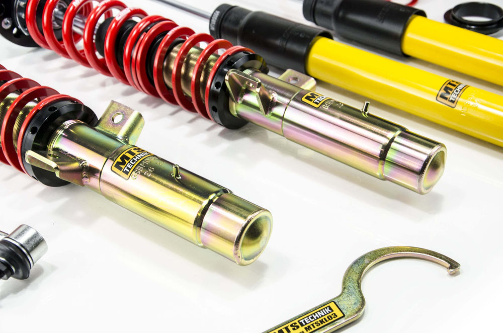 Assetto regolabile MTS con piastre camber e regolazione caster - BMW serie 3 E46