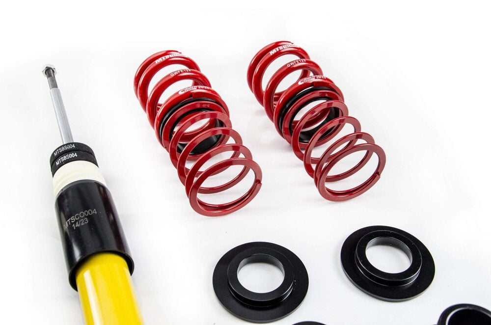 Kit assetto coilover regolabile MTS Technik STREET per BMW Serie 3 / E36 Cabriolet (E36) 318i / 320i / 323i / 325i / 328i / M3 3.0 / M3 3.2 03/93 - 11/99 - MTSGWBM01