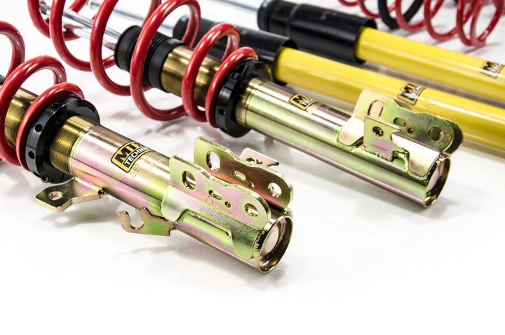 Kit assetto coilover regolabile MTS Technik STREET per Ford Fiesta VII (HJ/HF) 1.0 EcoBoost / 1.0 EcoBoost mHEV Active / 1.1 TI-VCT / 1.5 ST Ecoboost / 1.5 TDCi 05/17 - - MTSGWFO23