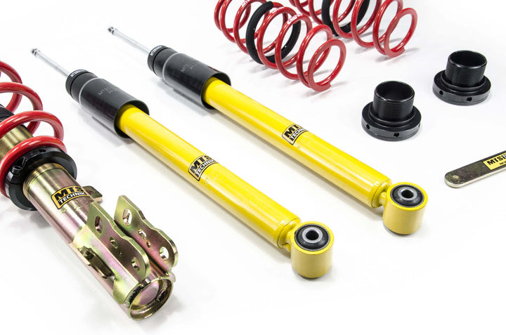 Kit assetto coilover regolabile MTS Technik STREET per Ford Fiesta VII (HJ/HF) 1.0 EcoBoost / 1.0 EcoBoost mHEV Active / 1.1 TI-VCT / 1.5 ST Ecoboost / 1.5 TDCi 05/17 - - MTSGWFO23