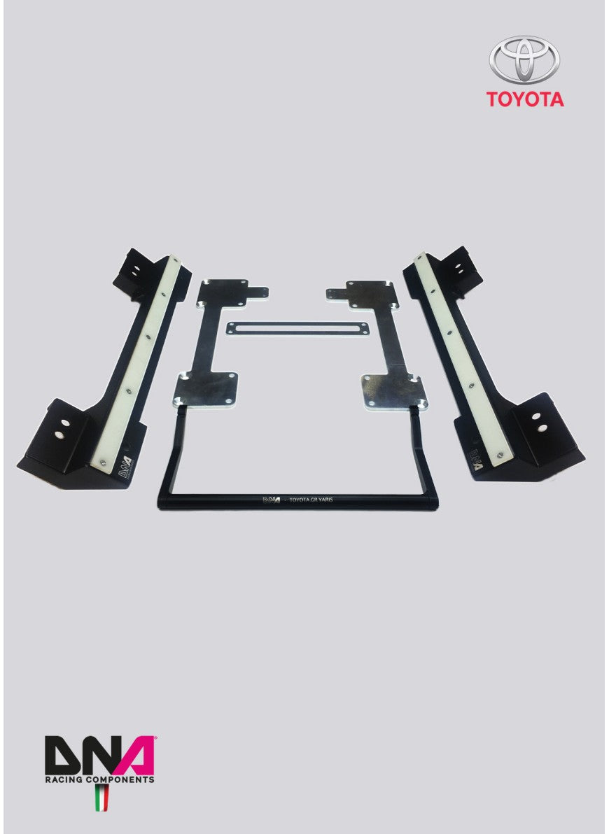 Kit abbassamento sedile con guide regolabili DNA Racing - Toyota Yaris GR - PC1789