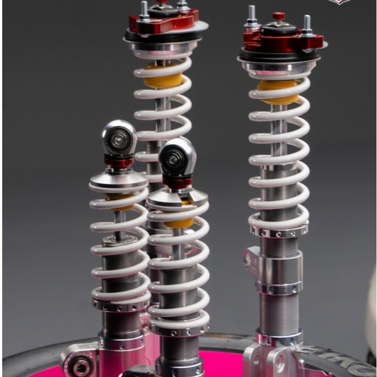 Kit di ammortizzatori a ghiera regolabile WRS Abarth 500/595/695 - DNA Racing PC1904
