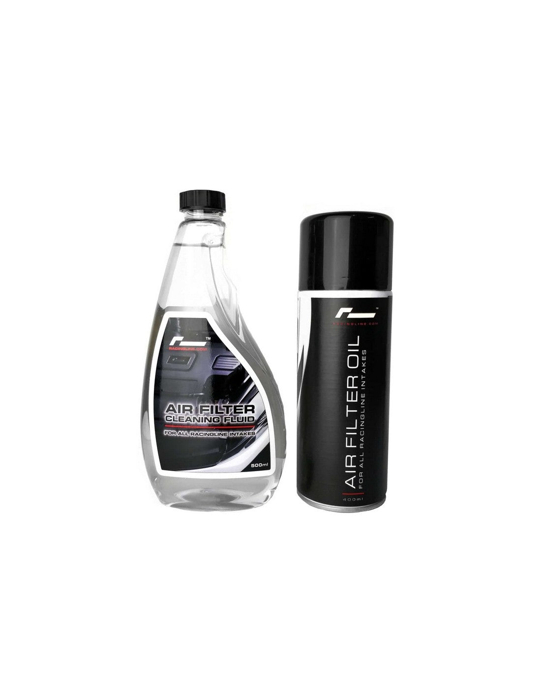 Kit di pulizia filtri in spugna 400ml olio e 500ml detergente - Racingline VWR120000