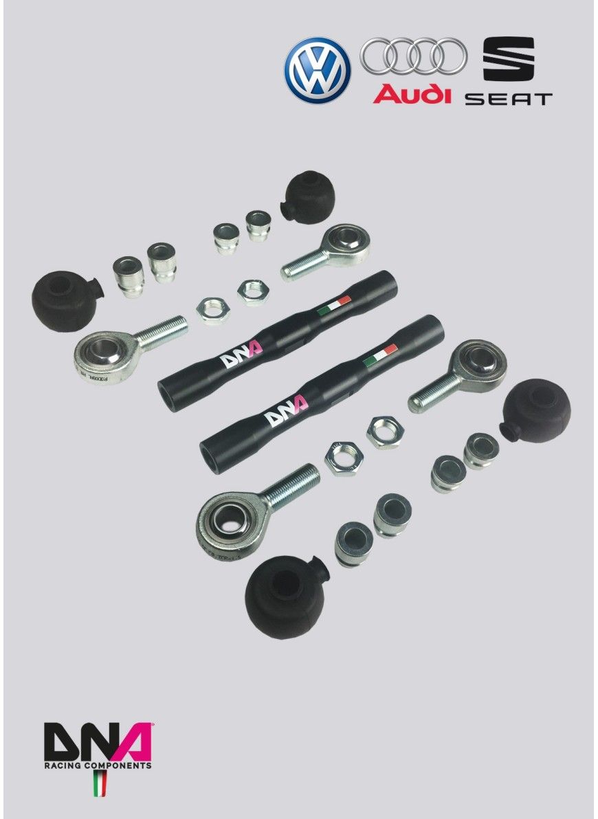 Kit tiranti posteriori inferiori regolabili DNA Racing Audi TT 8J (MK2)