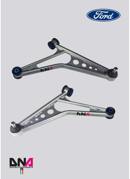 Kit trapezi anteriori su uniball DNA Racing per Ford Fiesta Mk8 ST