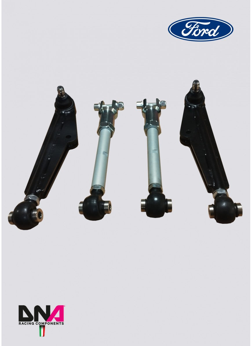Kit Trapezi Anteriori Regolabili DNA Racing per Ford Fiesta MK7 (incluse ST180/ST200)