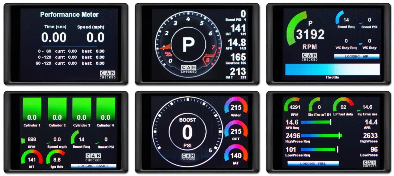 CANCHECKED - MFD28 Gen2 - Display dati universale