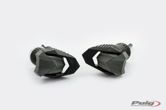 TAMPONI PARATELAIO MODELLO R19 PER APRILIA RS 660 ANNO 21-24 COLORE NERO
